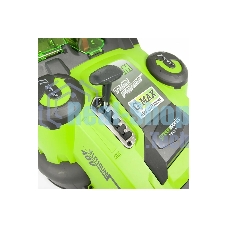 Газонокосилка аккумуляторная GreenWorks G40LM49DB, TwinForce, 40V, 49 см, без АКБ и ЗУ (2500207)
