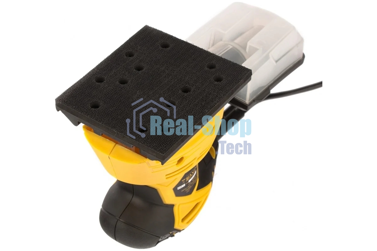 Вибрационная шлифовальная машина Denzel 2 в 1 VDS-2, 130 Вт, 14000 об/мин