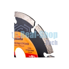 Диск алмазный отрезной сегментный Sparta 125 х 22,2 мм, сухая резка