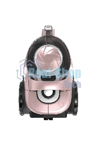 Пылесос Eurostek EVC-4508 розовый/черный, 420/2500 Вт, уборка сухая, пылесборник контейнер 3 л