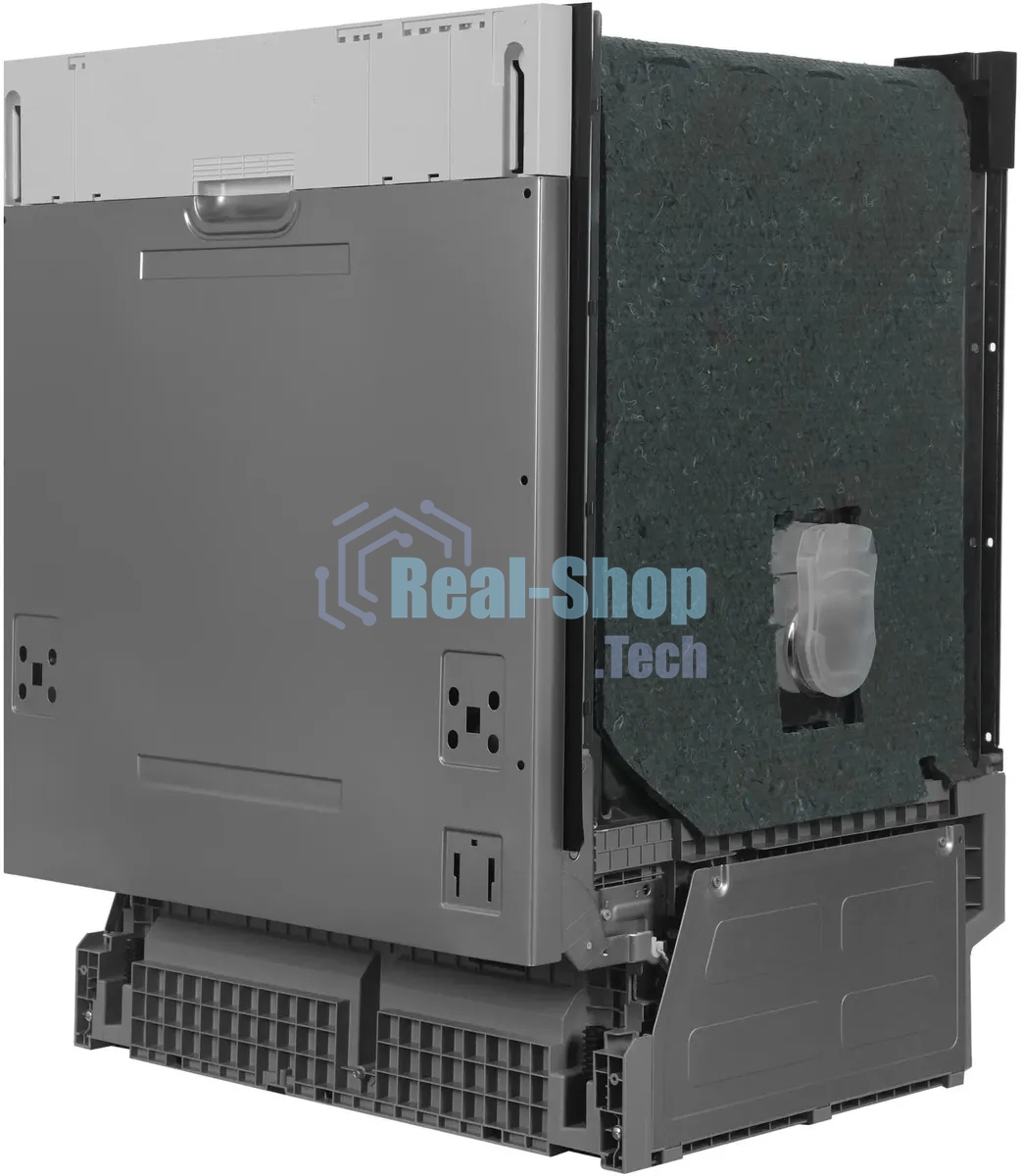 Встраиваемая посудомоечная машина Hyundai HBD 640P, нержавеющая сталь, 59.8 см, 12 компл., 55 дБ, класс A++