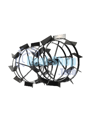 Грунтозацепы для мотоблока Patriot (д390 мм, шир130 ммшестигранник23)(пар) Грз 390.190.23 Россия