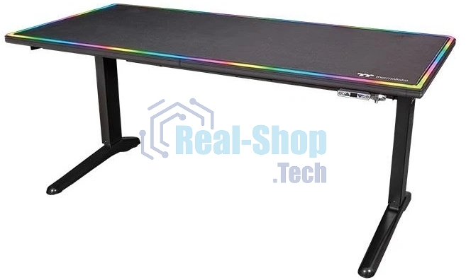 Стол игровой Thermaltake Gaming Desk Level 20 BattleStation Black, Electric, RGb, none Black, Electric, RGb, none