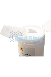 Салфетки Silwerhof DAILY для компьютеров и оргтехники туба 100шт влажных