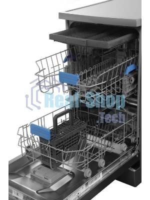 Посудомоечная машина Beko BDFS26130XQ, нержавеющая сталь, 44.8 см, 11 компл., 46 дБ, класс A