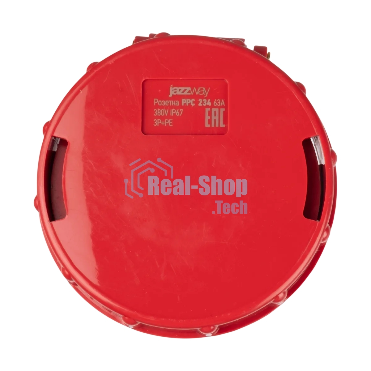 Розетка переносная PPC 234 3Р+РЕ 63А 380В IP67 Jazzway
