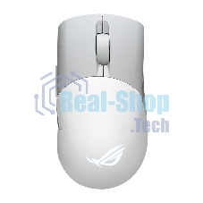 Мышь беспроводная/проводная ASUS ROG Keris Wireless AimPoint белый, 36000 dpi, радиоканал, Bluetooth, USB, кнопки - 5