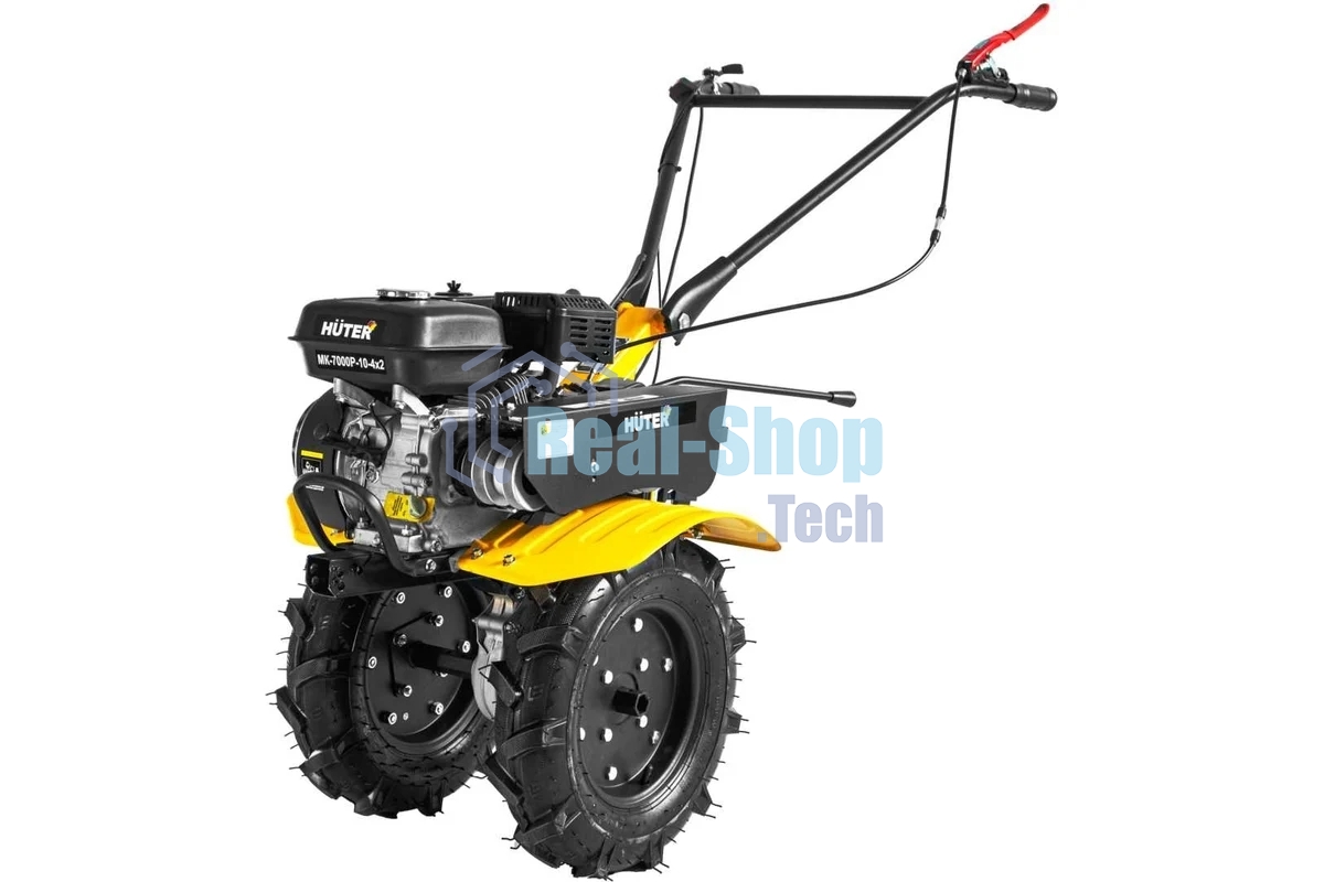 Мотоблок Huter МК-7000P-10-4х2 (70/5/44) бензиновый