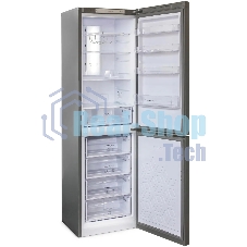 Холодильник Бирюса Б-I980NF нержавеющая сталь двухкамерный 240/130л морозилка снизу, No Frost