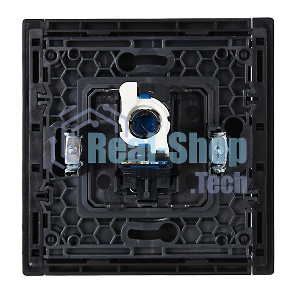 Розетка компьютерная RJ45 кат.6 IEK FORTE&PIANO FP131 черный
