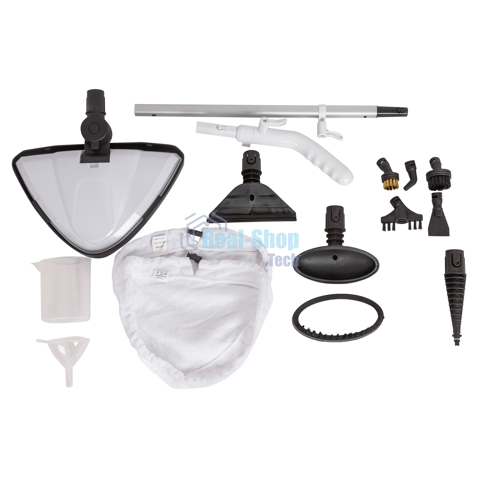 Паровая швабра SUPRA SMS-307, 1700Вт, белый/розовый