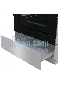 Плита комбинированная Gorenje GKS6C72XF серебристый, конфорок 4 газовых, духовка 71 л, 60 см x 85 см x 60 см