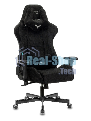 Кресло Бюрократ VIKING KNIGHT LT20 FABRIC черный, ткань, 120 кг, механизм качания