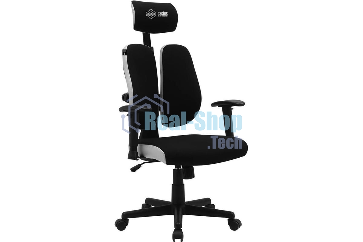 Кресло компьютерное Cactus CS-CHR-MC03-BKGY черный