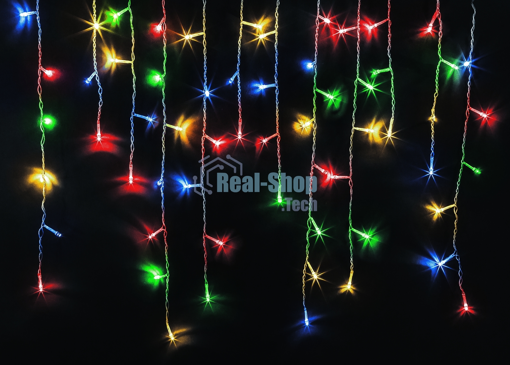 Гирлянда Navigator NGF-D021-03 (бахрома мерцание B 100 3.5м IP44 TR)