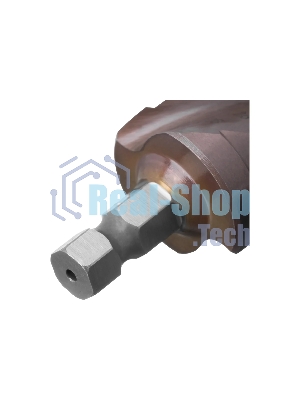 Сверло ступенчатое Denzel 6-8-10-12-14-16-18-20-22-24-26-28-30 мм, Р6М5К5, 6-гр. хвостовик