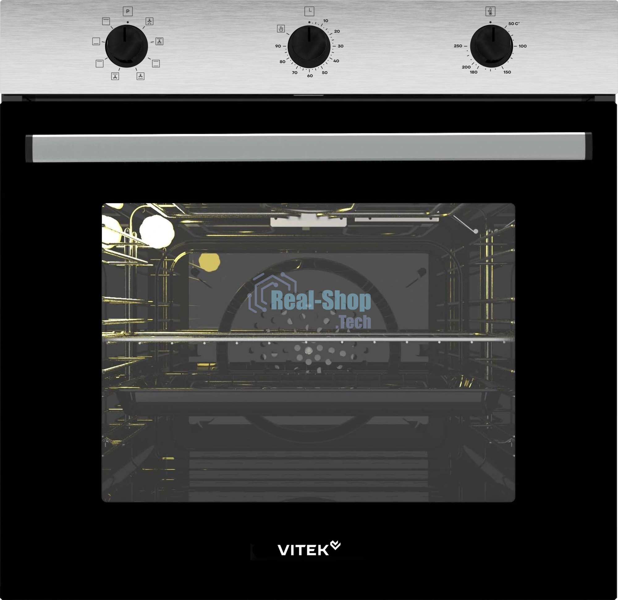 Духовой шкаф электрический Vitek VEO 6380 IX нержавеющая сталь