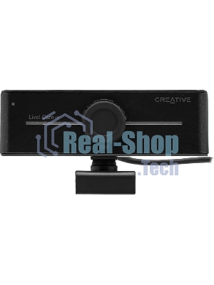 Веб-камера Creative Live! Cam 4K 3840x2160, 30 кадр/с, USB Type-A, микрофон, шторка приватности, универсальное крепление