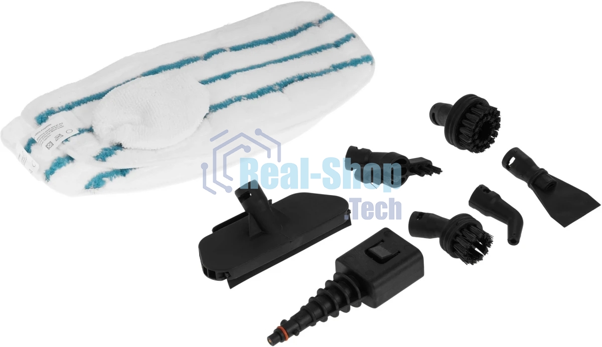 Паровая швабра Ariete 4175 Steam mop 10 в 1 складная, мощность 1500 Вт