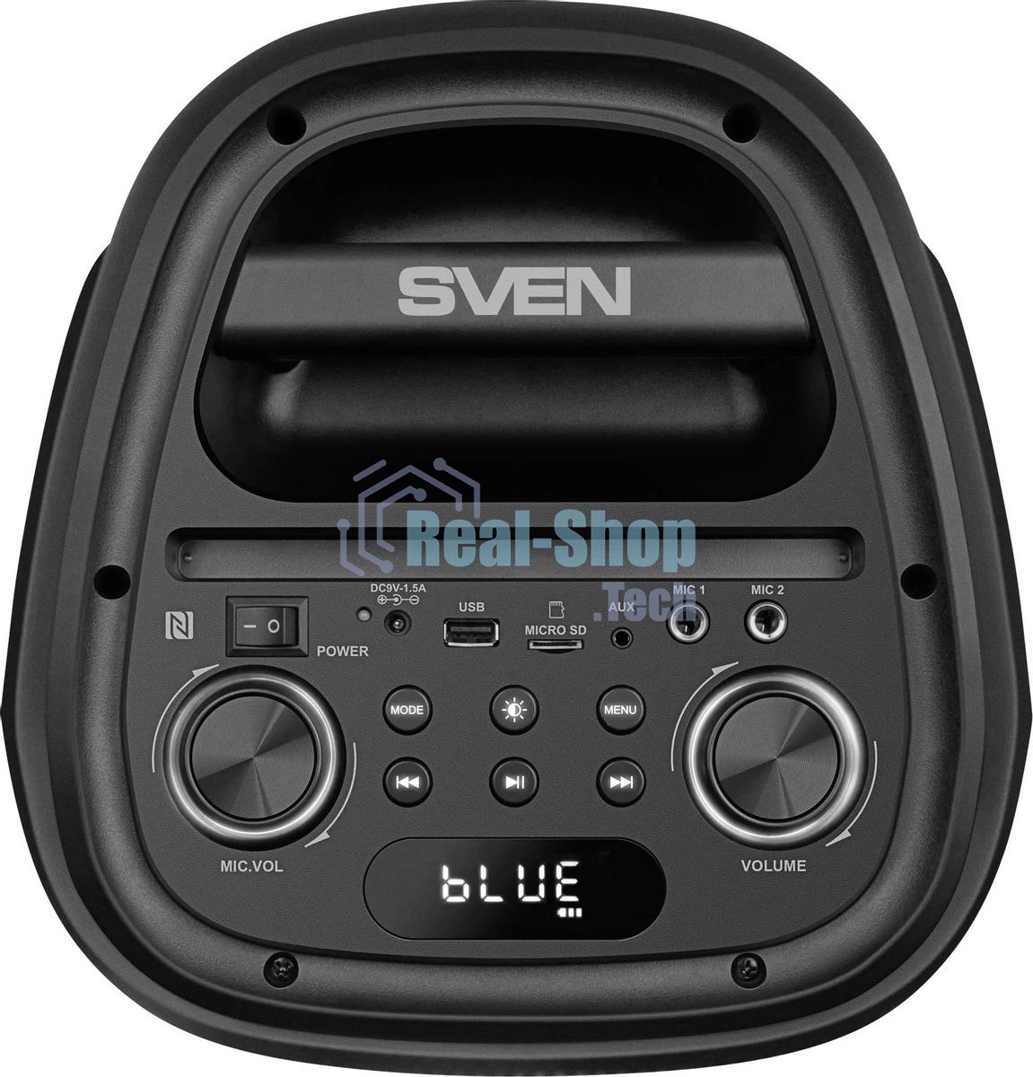 Колонка портативная SVEN PS-800 черный 100W 2.0 BT 10м 4400mAh