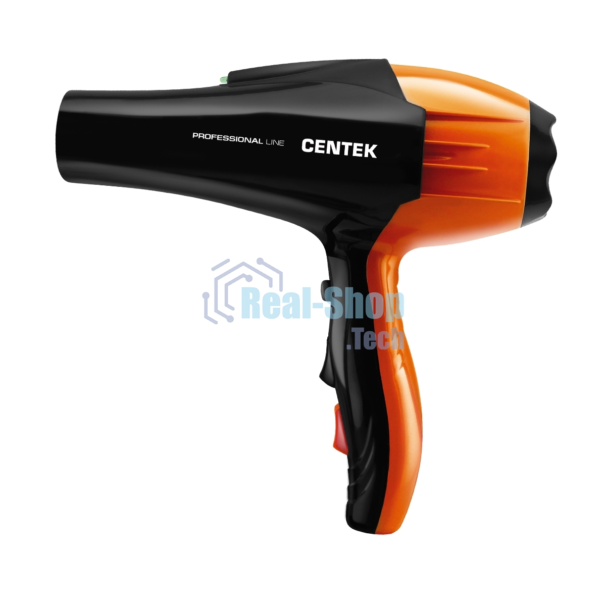 Фен Centek CT-2226 черный/оранжевый, 2200 Вт