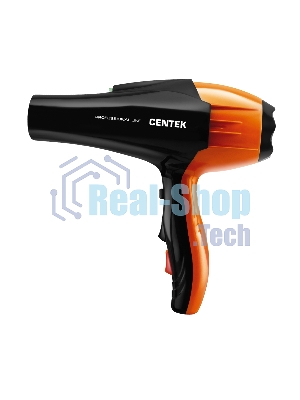 Фен Centek CT-2226 черный/оранжевый, 2200 Вт