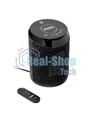 Тепловентилятор керамический Denzel DTFC-2000X, 1000/2000 Вт, 20 м2, 3 режима, пульт, Wi-Fi, термостат