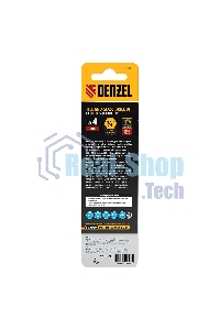 Сверло по керамической плитке Denzel 4 мм, крестовая пластина, 6-гр. хвостовик