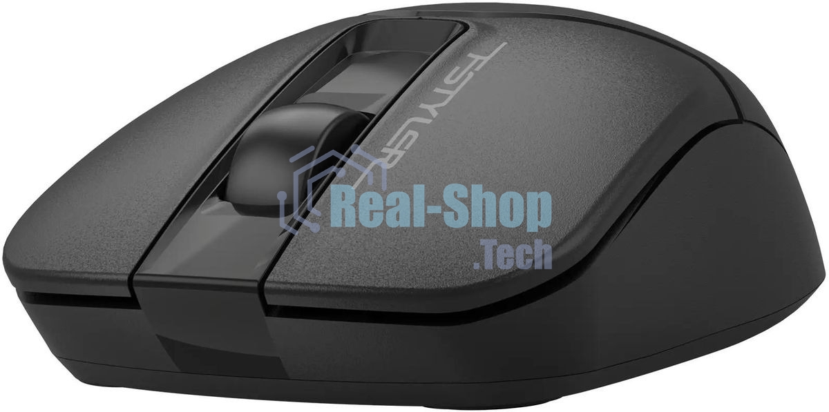 Мышь беспроводная A4Tech Fstyler FG12 черный, 1200 dpi, радиоканал, USB, кнопки - 3