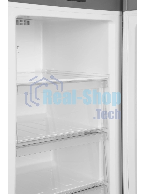 Морозильная камера Haier HF-284SG, серебристый, 255л, 5 ящиков