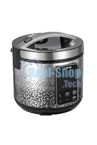 Мультиварка Centek CT-1499 (черный/сталь) 900Вт, 5.0л, 25 программ, мультиповар, антиприг. покрытие