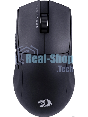 Мышь беспроводная Defender Redragon K1ng 4K Pro черный, 26000 dpi, радиоканал, Bluetooth, USB, кнопки - 5