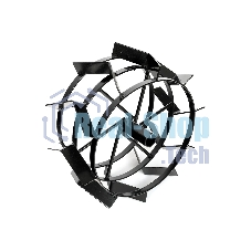 Грунтозацепы для мотоблока Patriot (д390 мм, шир130 ммшестигранник23)(пар) Грз 390.190.23 Россия