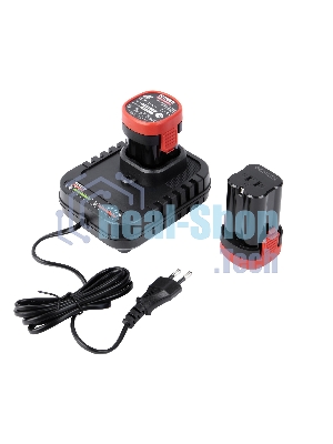 Дрель-шуруповерт Elitech CD 16L2, 16 В, 2 Ач, 55 Нм, бесщеточный