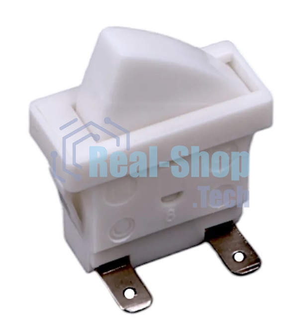 Выключатель Атлант ВК70-2 рычажный 0,25А 908081700128, аналог C00851157 (кнопка света)