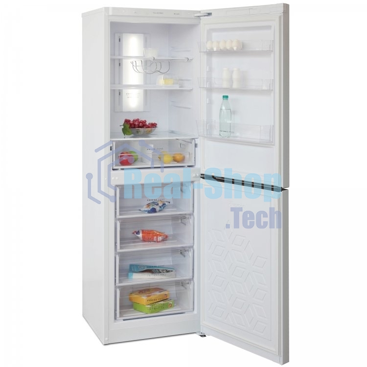 Холодильник Бирюса Б-940NF белый двухкамерный 210/130л морозилка снизу, No Frost