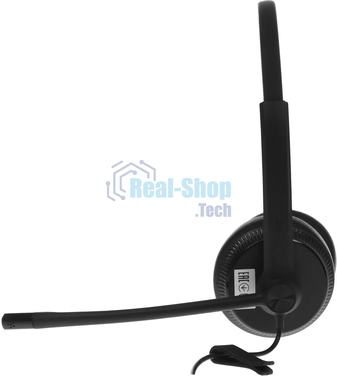 Гарнитура проводная YEALINK YHS34 Dual Дуо, Проводная, HD звук, QD, RJ9, шт