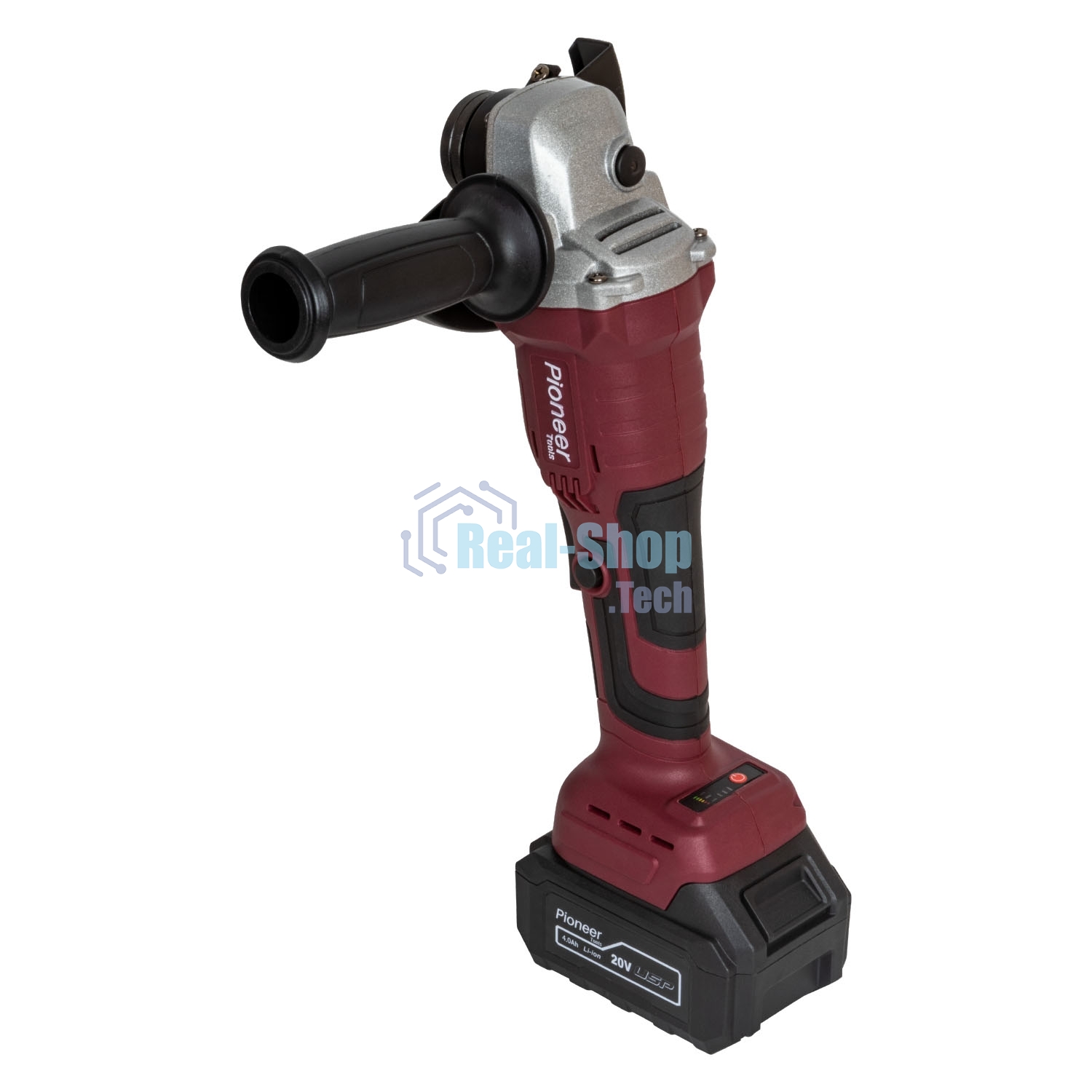 Угловая шлифовальная машина аккумуляторная Pioneer