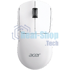 Мышь беспроводная/проводная Acer OMR401 белый, 12000 dpi, радиоканал, Bluetooth, USB, кнопки - 5