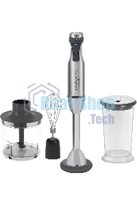 Блендер погружной Polaris PHB1591L Silent 1500 Вт, погружной, серебристый/черный