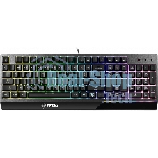 Клавиатура MSI Vigor GK30 проводная, USB Type-A, чёрный
