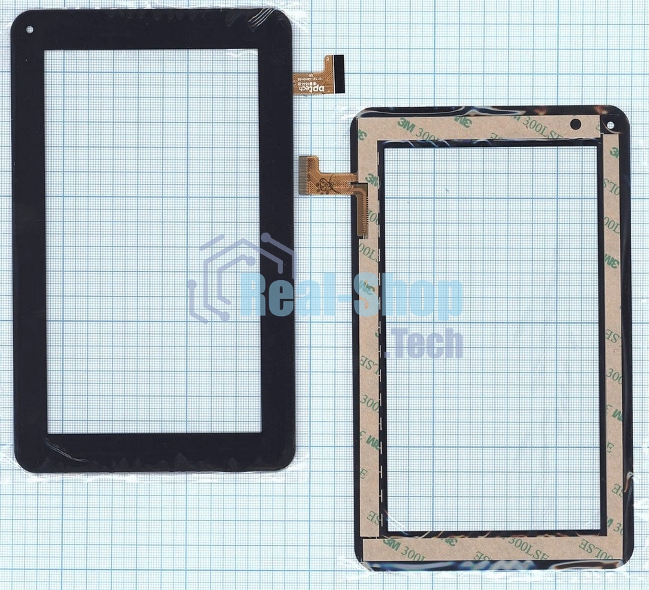 Сенсорное стекло (тачскрин) 10112-0A4945E, черное