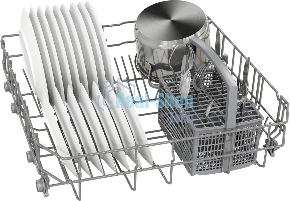 Встраиваемая посудомоечная машина Bosch SMV24AX04E, черный, 59.8 см, 12 компл., 48 дБ, класс A++