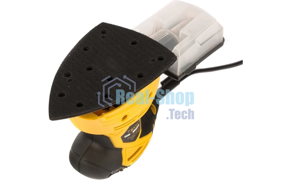 Вибрационная шлифовальная машина Denzel 2 в 1 VDS-2, 130 Вт, 14000 об/мин