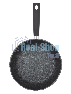 Сковорода Rondell Mustang RDA-597, 24 см, без крышки, черный