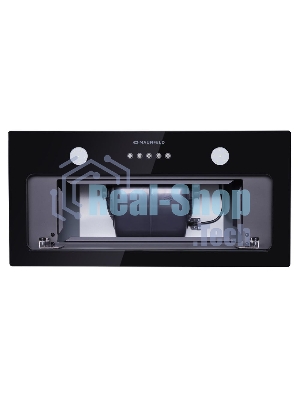 Вытяжка встраиваемая Maunfeld Trapeze 601GG черный, 60 см, 1150 куб. м/ч, 54 дБ
