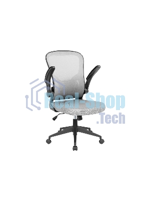 Кресло Defender AKVILON серый, экокожа