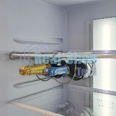 Холодильник Бирюса Б-M980NF металлик двухкамерный 240/130л морозилка снизу, No Frost