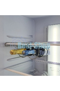 Холодильник Бирюса Б-M980NF металлик двухкамерный 240/130л морозилка снизу, No Frost