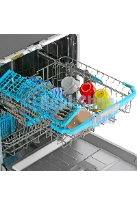 Встраиваемая посудомоечная машина Korting KDI 60140, нержавеющая сталь, 59.8 см, 14 компл., 49 дБ, класс A++